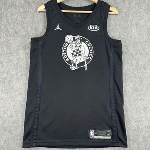Boston Celtics Jersey Mens Small Black NBA Basketball Kyrie Irving All Star Nike